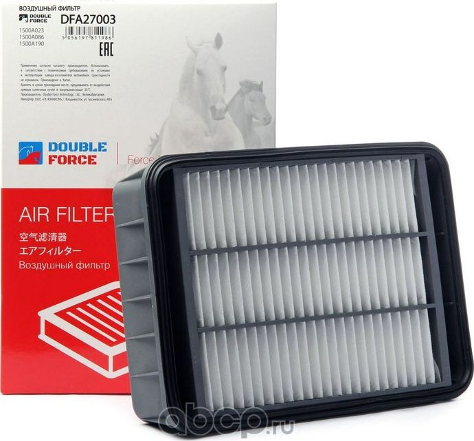 Фильтр воздушный DOUBLEFORCE (Double Force). Артикул DFA27003
