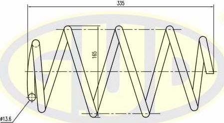 Пружина подвески G.U.D.. Артикул GCS037262