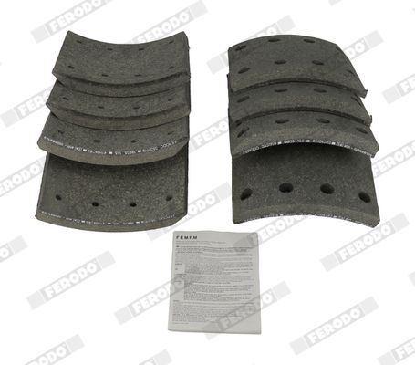 Тормозные накладки Ferodo Premier для Renault Major 1991-1996. Артикул K19935.1-F3537