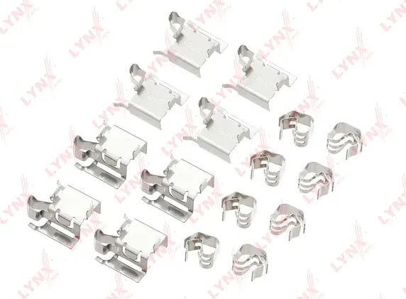 Ремкомплект TOYOTA Corolla колодок тормозных передних LYNX (Lynxauto). Артикул BC8372