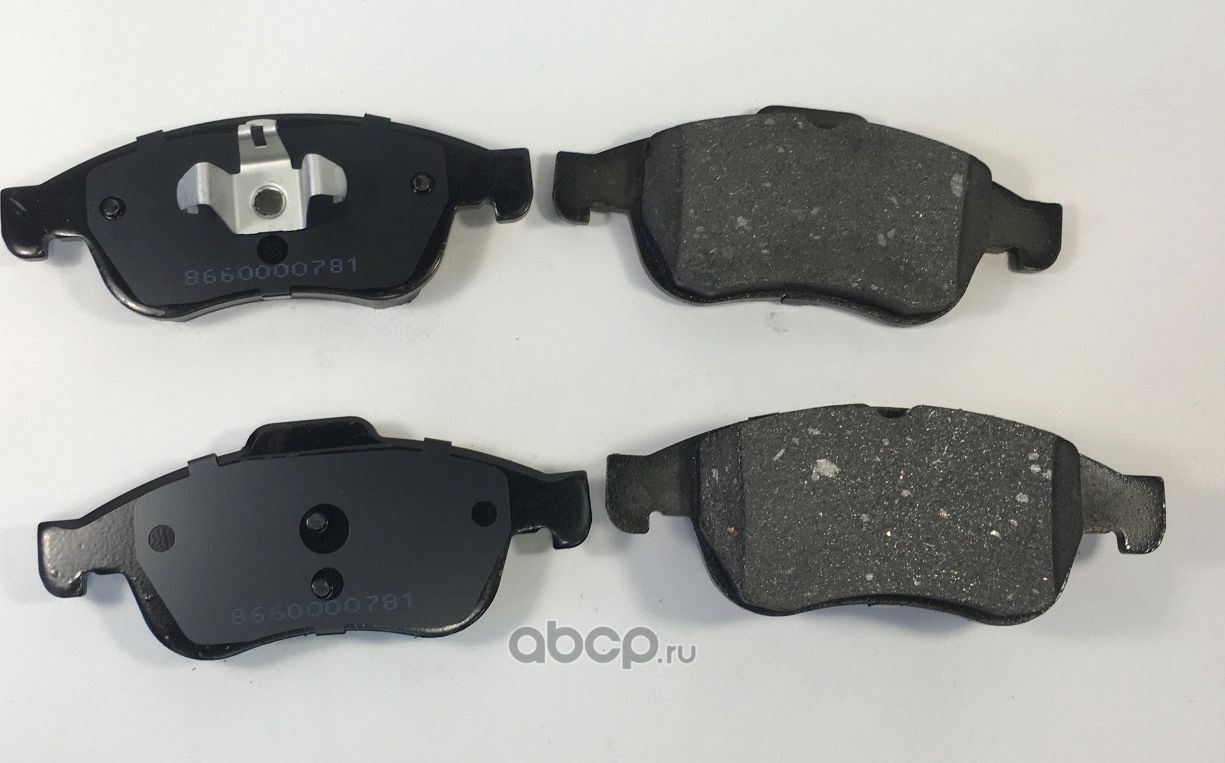 Колодки торм. передние Cartronic CRTR0131669 Аналог 8660000781/ 410605961R Cartronic. Артикул CRTR0131669