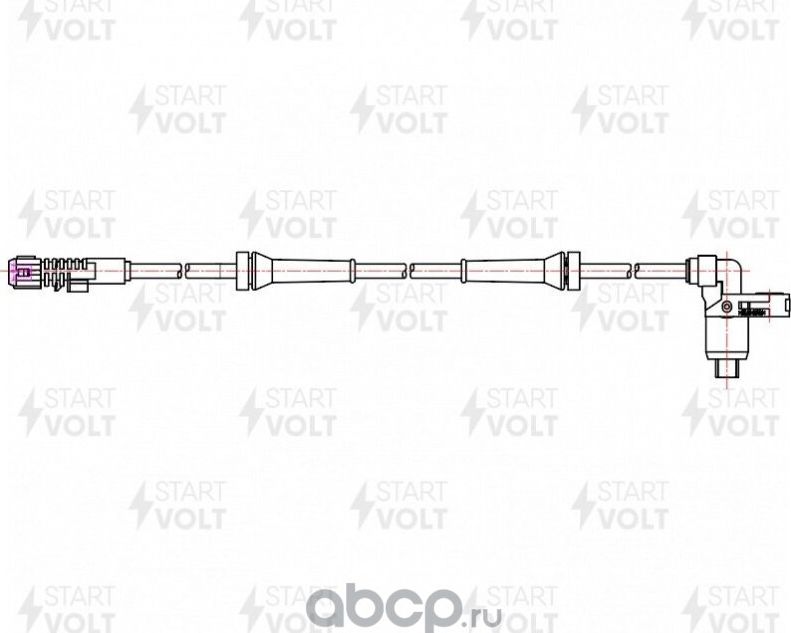 Датчик ABS StartVOLT. Артикул VS-ABS 2007