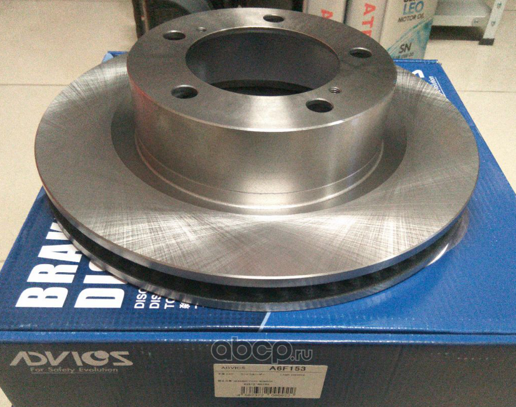 Диск тормозной FR LC200 ADVICS Advics. Артикул A6F153