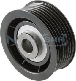 Направляющий (ведущий) ролик приводного поликлинового ремня NTN / SNR. Артикул GA373.07