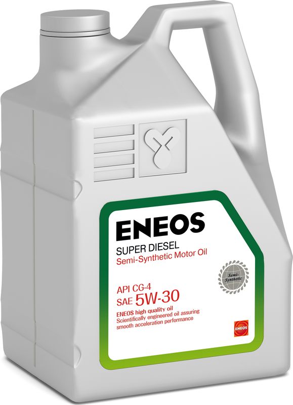ENEOS DIESEL 5W30 CG-4 Масло моторное полусинт. (Корея) (6L). Артикул OIL1334