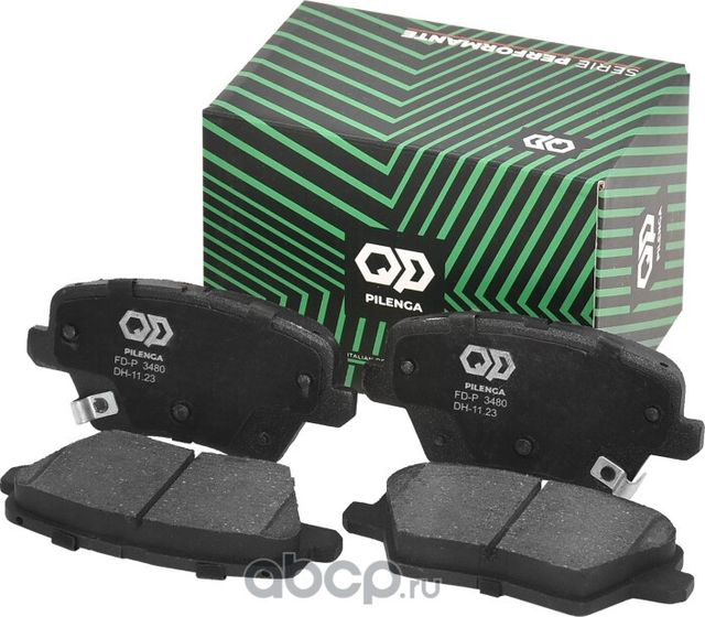 PILENGA Колодки тормозные дисковые задние  HYUNDAI/KIA CEED III (CD). Артикул fd-p3480