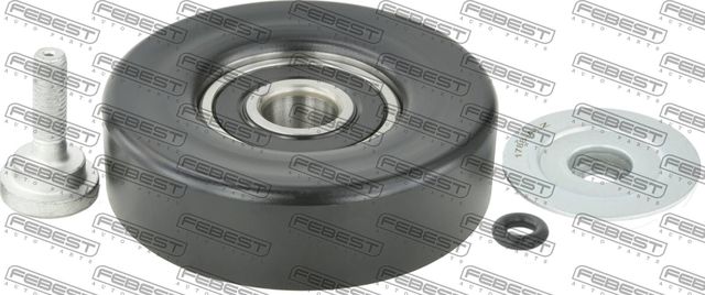 Направляющий (ведущий) ролик приводного поликлинового ремня Febest. Артикул 1788-ALZ