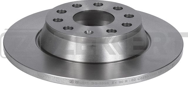 Тормозной диск Zekkert задний для Volkswagen Passat B7 2010-2015. Артикул BS-5398