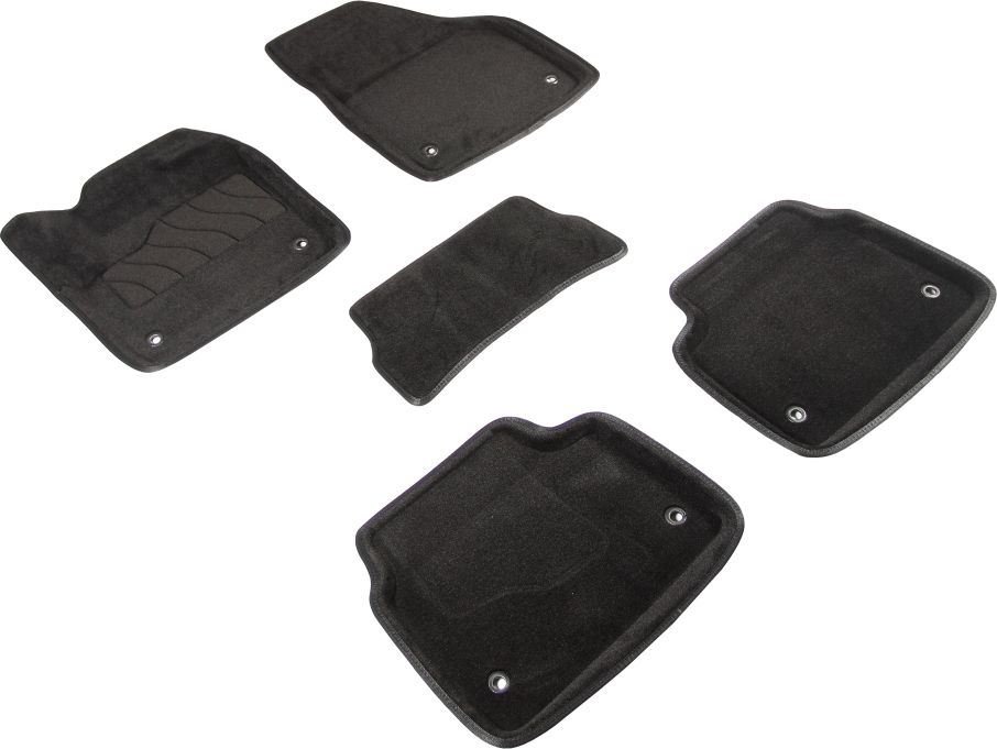 Seintex 3D ворсовые для салона Land Rover Discovery Sport 2019-2026 ЧЕРНЫЕ. Артикул 94277