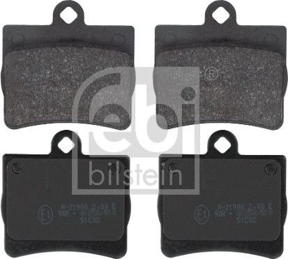 Тормозные колодки Febi Bilstein. Артикул 16152