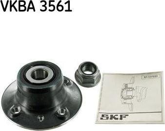 Ступичный подшипник (комплект) SKF. Артикул VKBA 3561