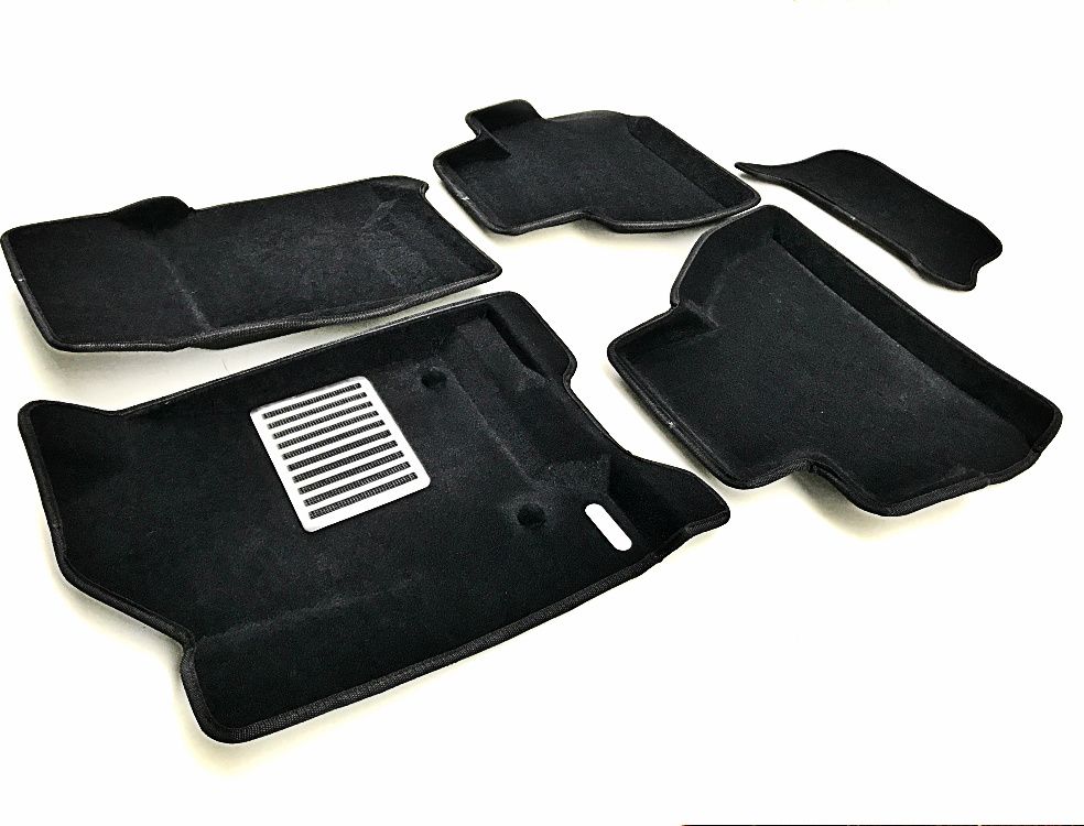 Коврики текстильные Euromat 3D Lux для салона Cadillac Escalade IV 2014-2020. Артикул EM3D-001306