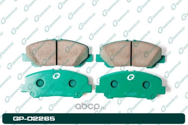 Колодки тормозные дисковые (G-Brake). Артикул GP02265