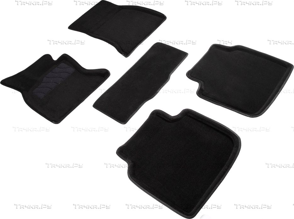 Коврики Seintex 3D ворсовые для салона BMW 7-серия F02 2008-2015. Артикул 88355