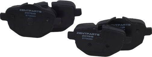 Тормозные колодки Zentparts. Артикул Z07519
