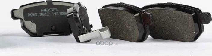 Колодки тормозные задние (Absel). Артикул TY420012