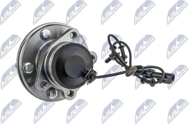 Ступица колеса с интегрированным подшипником NTY передняя правая/левая для Jaguar XF I 2008-2015. Артикул KLP-JG-000