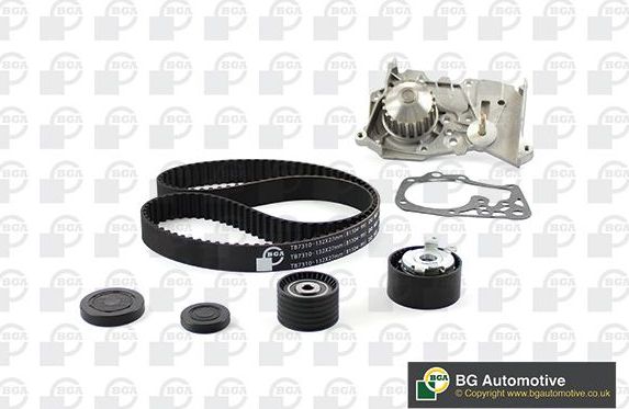Помпа (водяной насос) с комплектом ремня ГРМ BGA. Артикул TB7310CPK