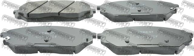 Тормозные колодки Febest. Артикул 1201-VCF