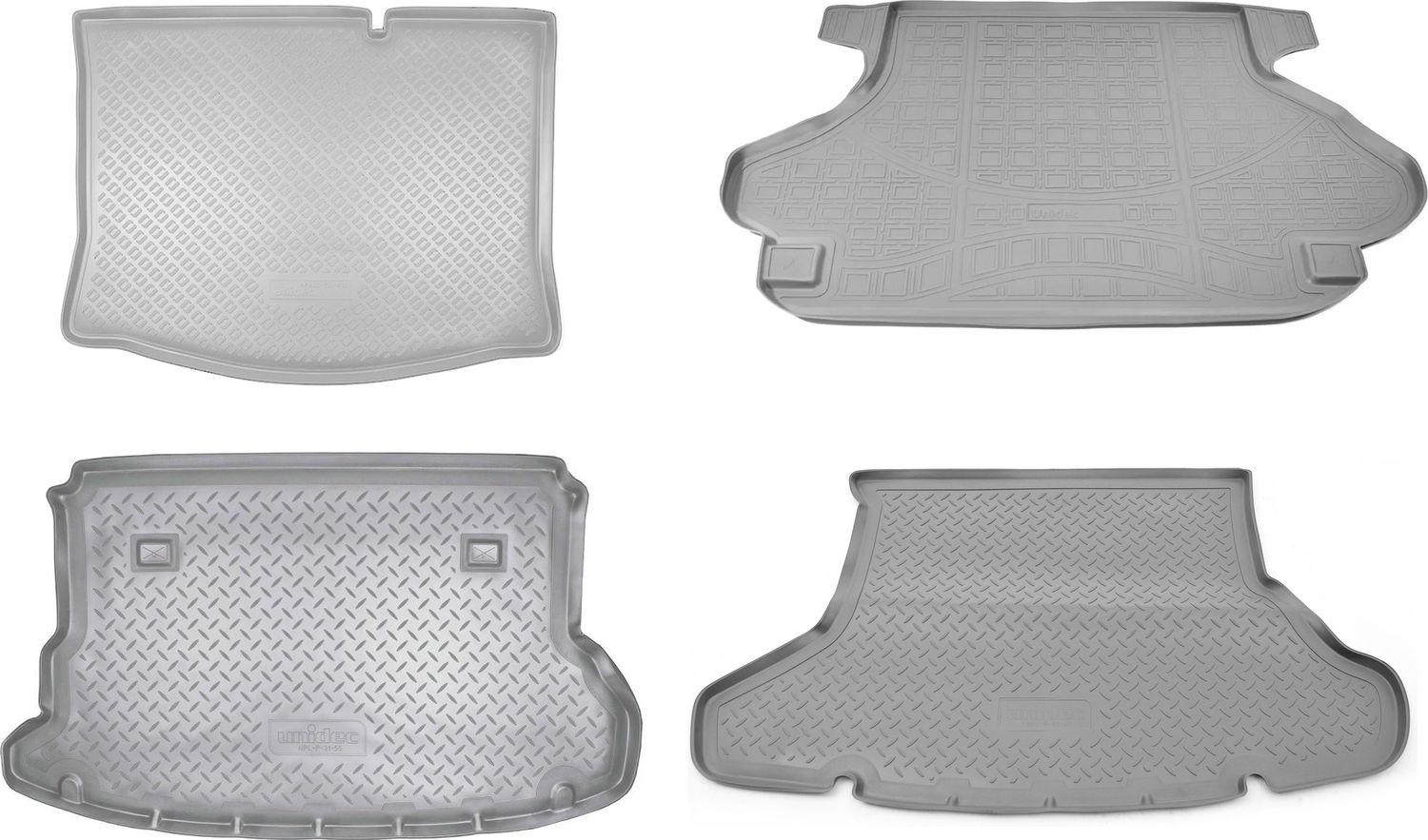 Коврик Норпласт для багажника Lexus RX 2009-2012 СЕРЫЙ. Артикул NPL-P-47-75-G