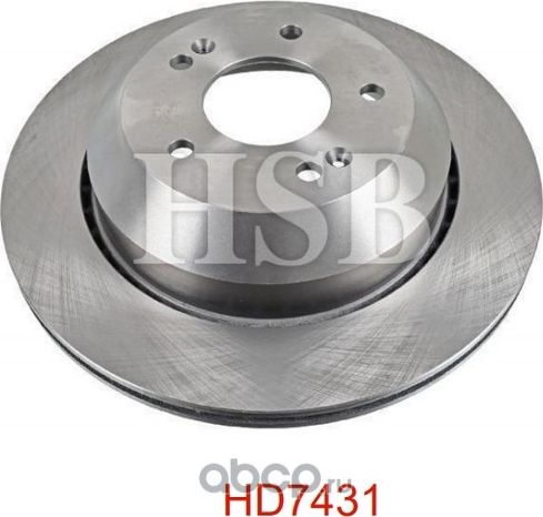 Диск тормозной (HSB). Артикул HD7431