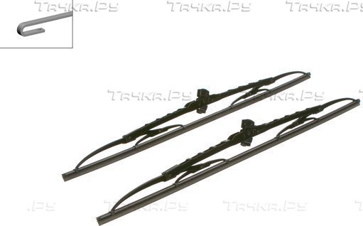 Щетки стеклоочистителя (дворники) Bosch для Audi V8 1988-1994. Артикул 3 397 118 400