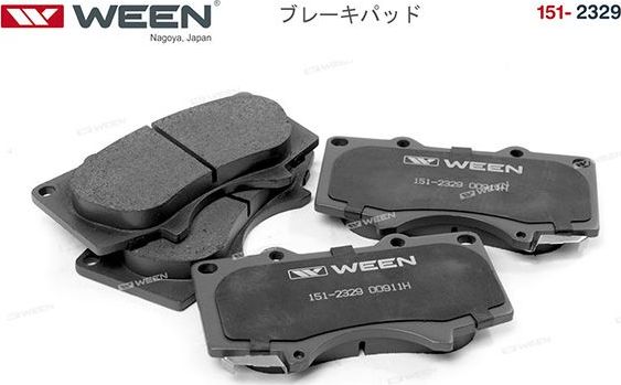 Тормозные колодки WEEN. Артикул 151-2329