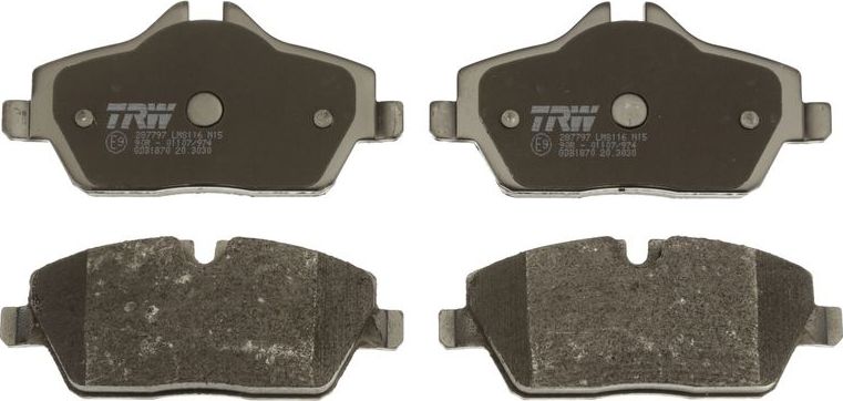 Тормозные колодки TRW COTEC. Артикул GDB1870