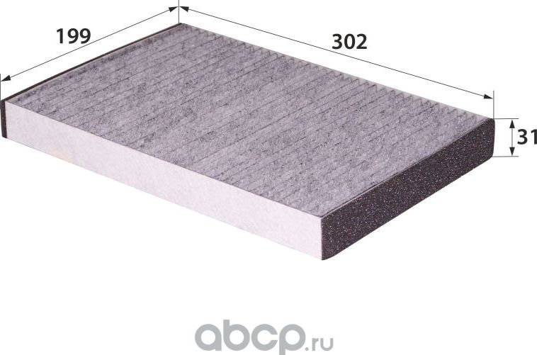 AC-034EC CUK3054 (ФИЛЬТР САЛОННЫЙ) (RB-Exide). Артикул AC034EC