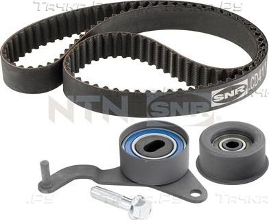 Ремень ГРМ с роликами (комплект) NTN / SNR для Opel Astra F 1991-1998. Артикул KD453.05