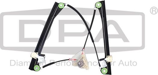Стеклоподъемник DPA передний левый для Volkswagen Polo IV 2001-2012. Артикул 88371812202