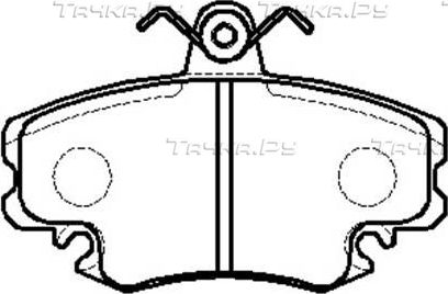 Тормозные колодки HSB передние для Renault Sandero II 2009-2026. Артикул HP5197