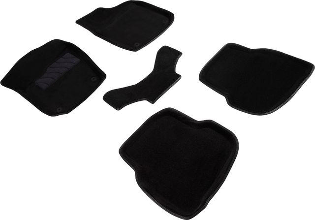 Коврики Seintex 3D ворсовые для салона Volkswagen Polo V седан 2010-2026. Артикул 83734