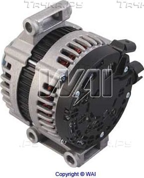 Генератор WAI для Ford S-MAX I 2006-2014. Артикул 20010N
