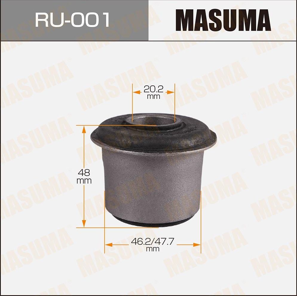 Сайлентблок переднего рычага подвески Masuma. Артикул RU-001