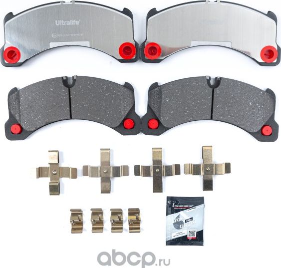 Керамические тормозные колодки передние (Frictionmaster). Артикул CMX1452