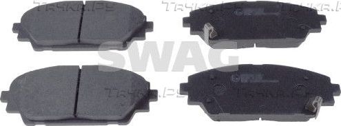 Тормозные колодки SWAG передние для Mazda CX-3 I 2015-2026. Артикул 33 10 7125
