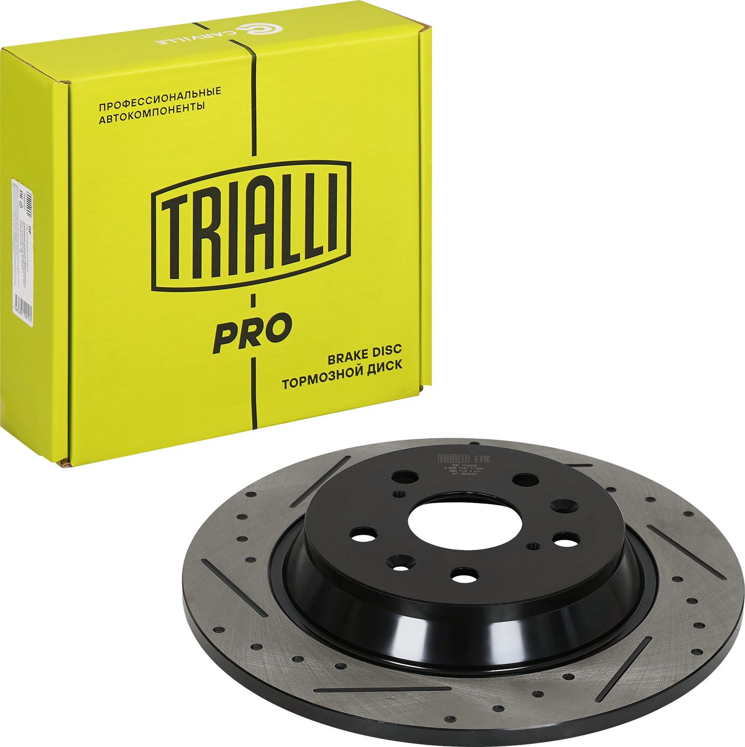 Тормозной диск Trialli. Артикул DF 1029s