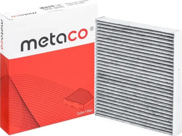 Фильтр салона FORD/VOLVO FOCUS 2/S40 04- угольный (Metaco). Артикул 1010009C
