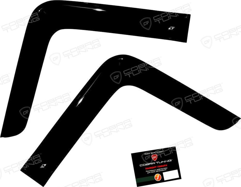 Дефлекторы Cobra Tuning для окон Man s. L-2000 (прямой). Артикул M1001