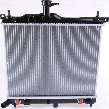 Радиатор охлаждения двигателя Nissens. Артикул 67098