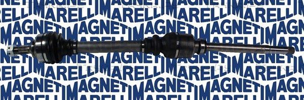 Полуось (привод в сборе, приводной вал) Magneti Marelli передняя правая для Peugeot Partner II 2008-2018. Артикул 302004190088