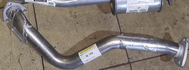 Глушитель (труба приемная) Asso передний для Audi 80 IV (B3) 1986-1991. Артикул 04.1018