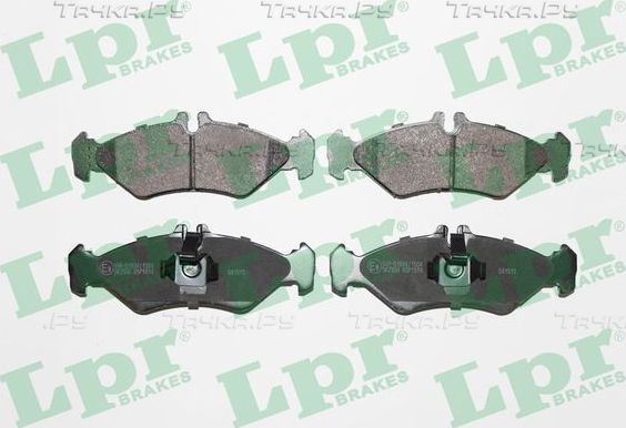 Тормозные колодки LPR. Артикул 05P1614
