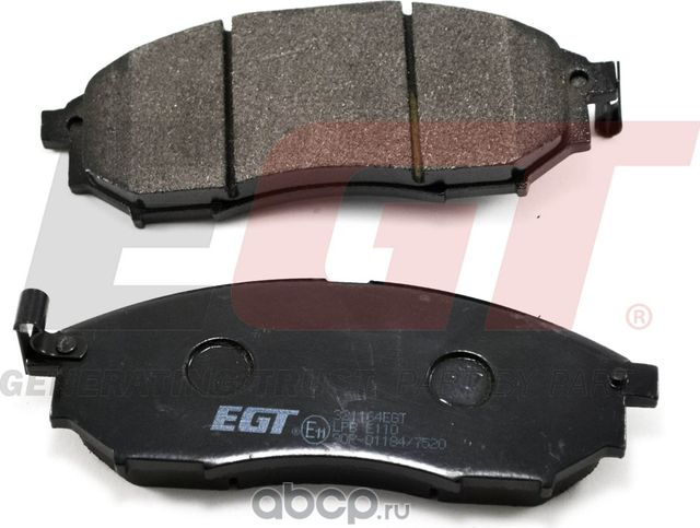 Колодки тормозные дисковые (EGT) EGT. Артикул 321164EGT