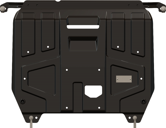 Защита Шериф (1,8 мм) для картера и КПП Kia Rio III 2011-2017. Артикул 11.1919