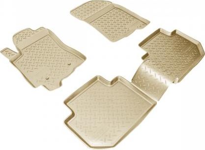 Коврики Норпласт для салона Subaru Tribeca II 2007-2014. БЕЖЕВЫЕ. Артикул NPL-Po-84-70Beige