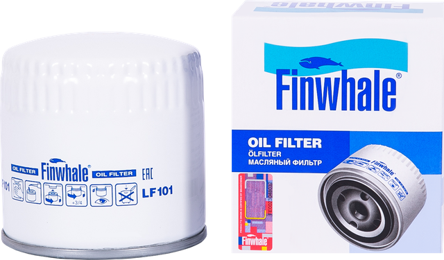 Масляный фильтр Finwhale для ВАЗ 2107 1983-2012. Артикул LF101
