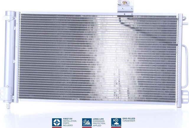 Радиатор кондиционера (конденсатор) Nissens (алюминий) для Mercedes-Benz CLK-Класс II (C209, A209) 2002-2010. Артикул 94544