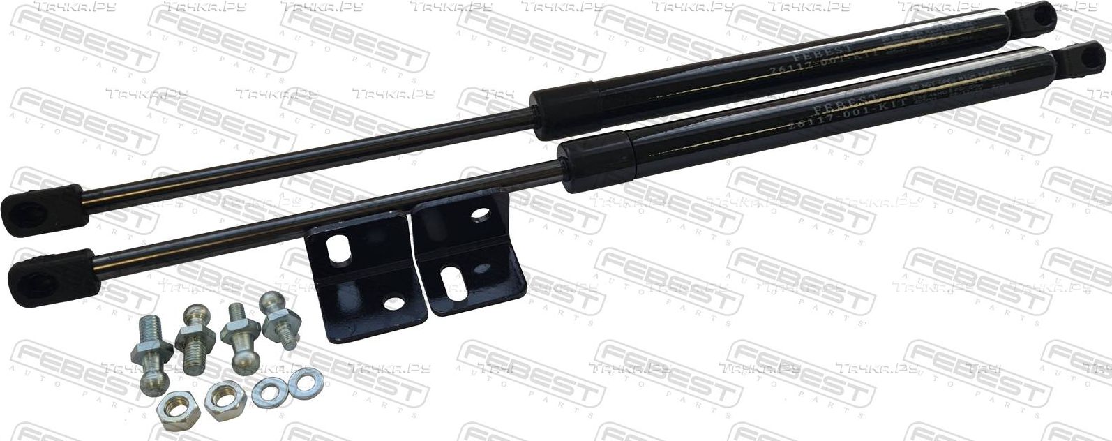 Амортизатор (упор) капота Febest. Артикул 26117-001-KIT